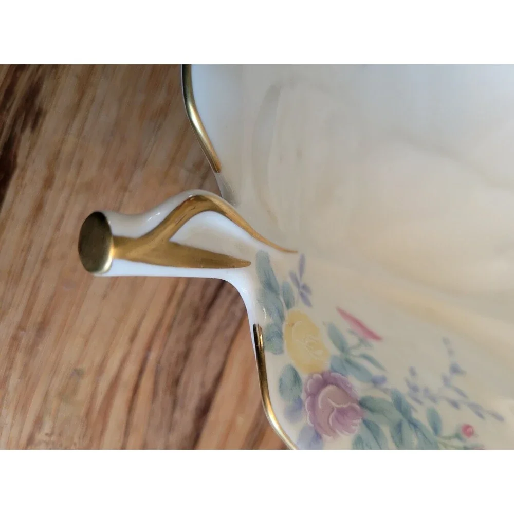 Mikasa Bone China Dish - Larry Laslo - Narumi Japan Gold Trim - Vintage